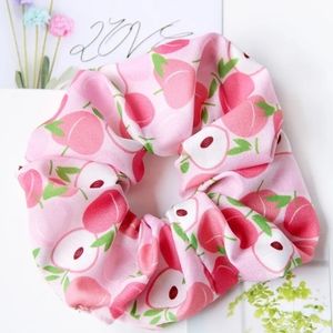 Set of 9 Cute Scrunchies Fruit Hair Ties Ponytail Hair Ring Ties for Girls